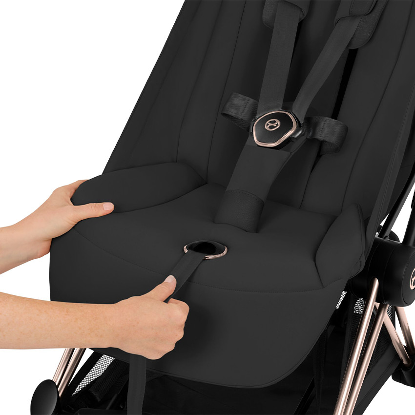 Carrito bebé ultra compacto Coya Style 2026 - chrome/sepia black 
