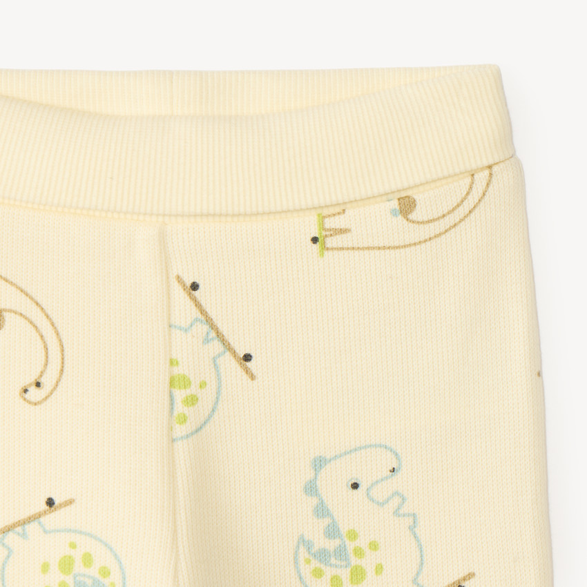 Conjunto de chándal con estampado de dino para bebé niño 