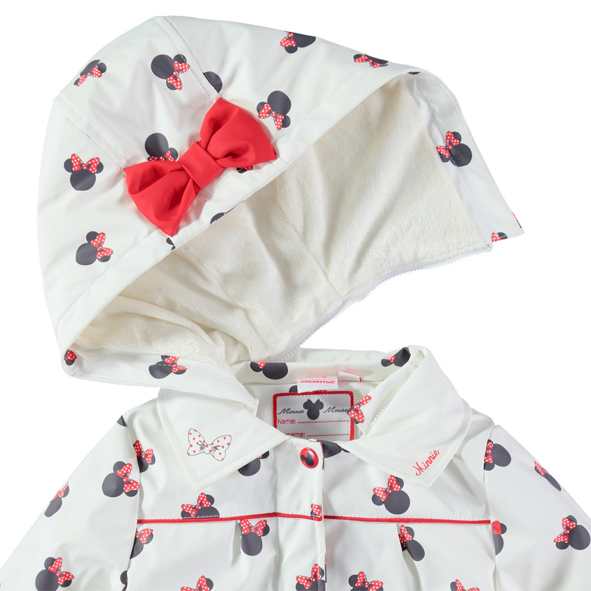 Parka de goma con Minnie estampada all over con forro de borreguillo  Additional Parka de goma con Minnie estampada all over con forro de borreguillo