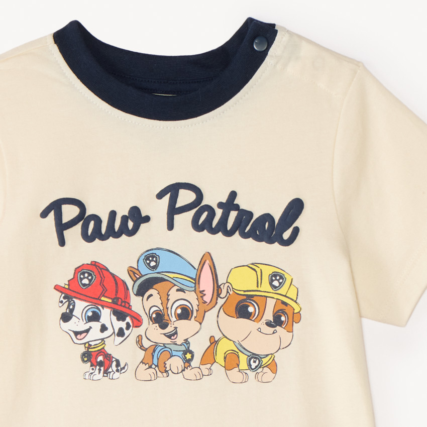 Conjunto de 2 piezas: camiseta + pantalón corto Patrulla Canina para bebé niño 