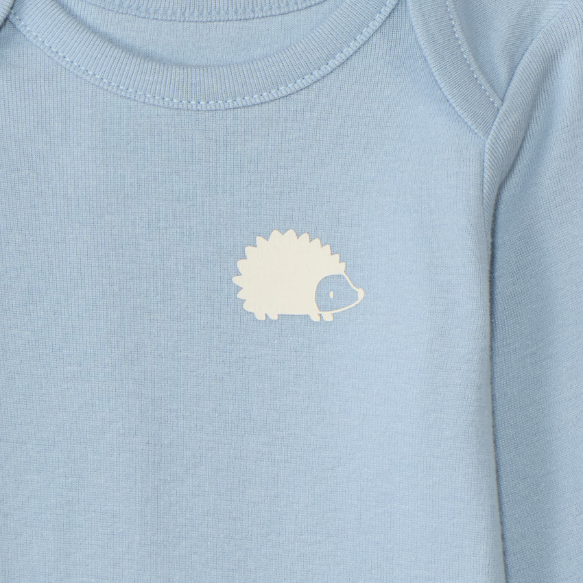 Lot de 5 bodies manches longues printés pour bébé garçon 