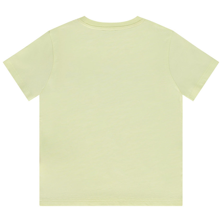 Camiseta manga corta estampado acuático para niño 