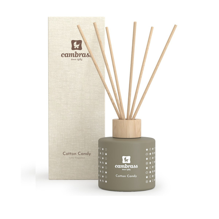 DIFUSOR MIKADO 100 ml STAR COTTON CANDY 6.4x6.4x7.8 CM 
