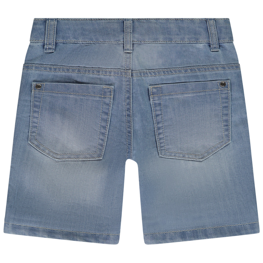 Bermudas de denim liso para niño  Additional Bermudas de denim liso para niño