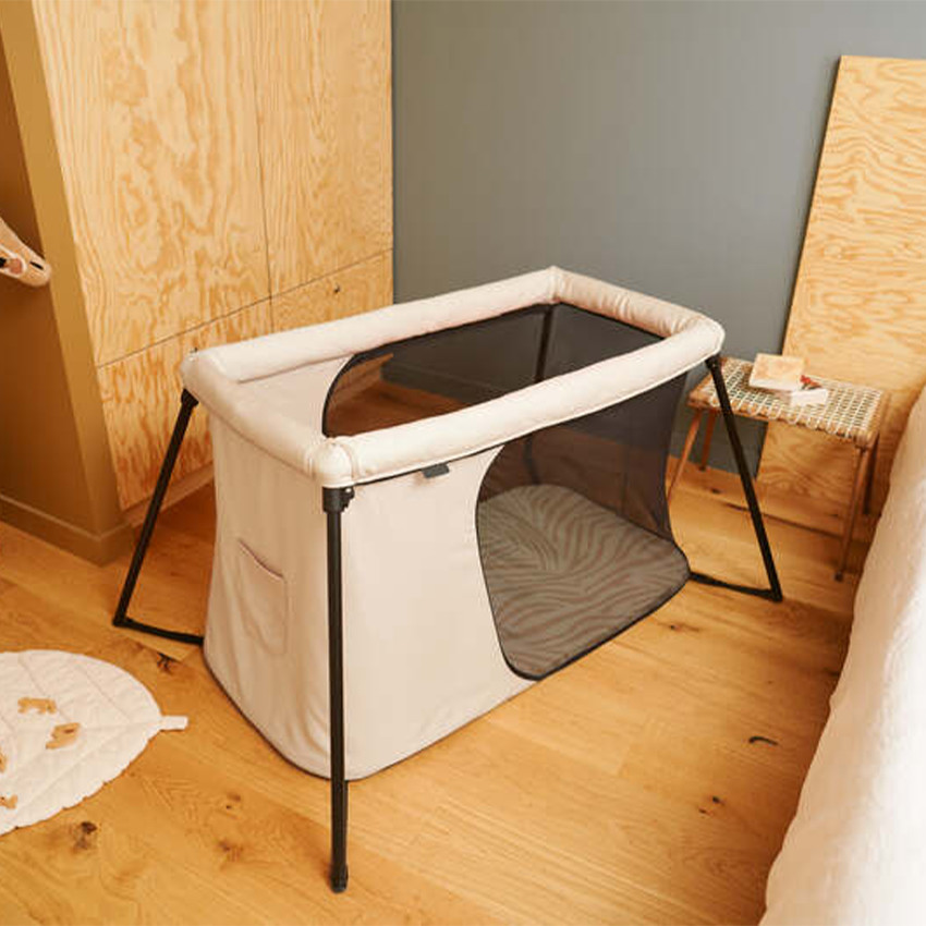 Cuna de viaje Moov Sleep color arena 