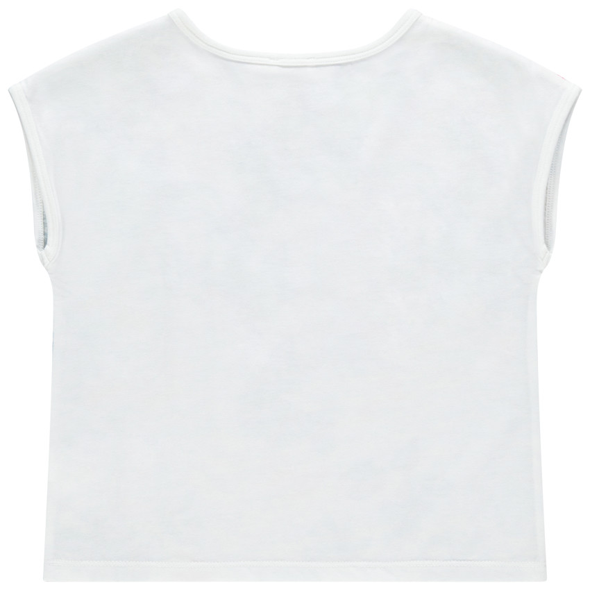 Camiseta manga corta estampado vegetal 