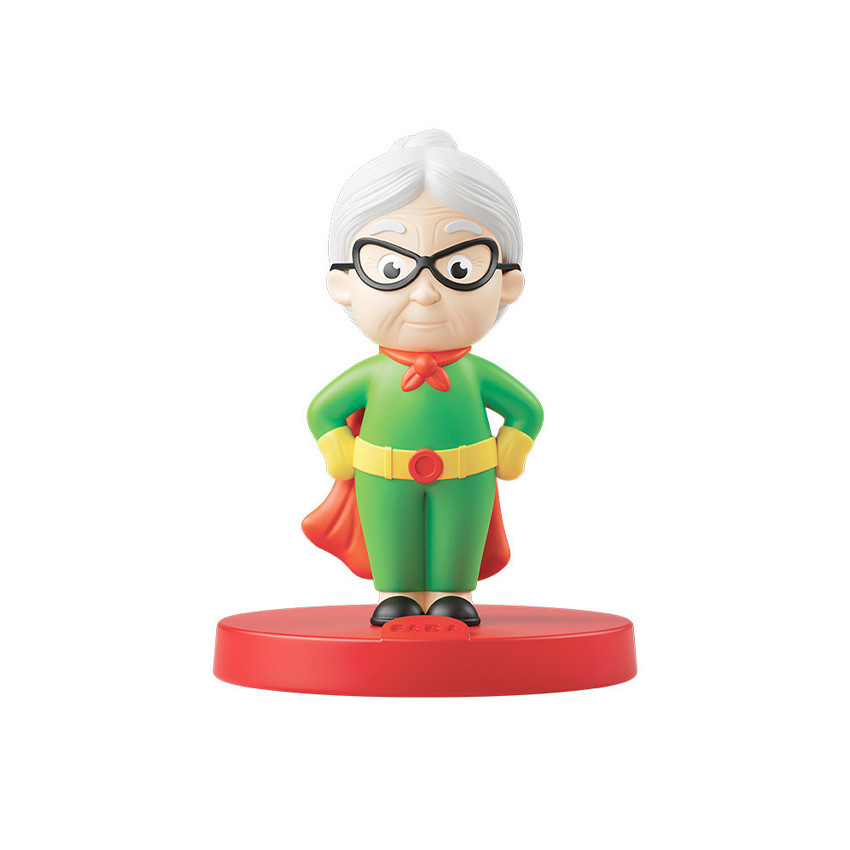 Figurita sonora Superabu y los Superchistosos para cuentacuentos Faba y Faba+ 