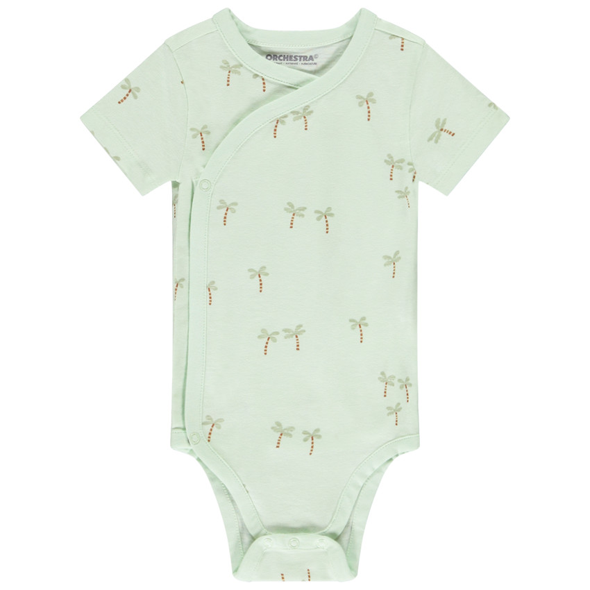 Pack de 3 bodies manga corta con diferentes aperturas según la edad 