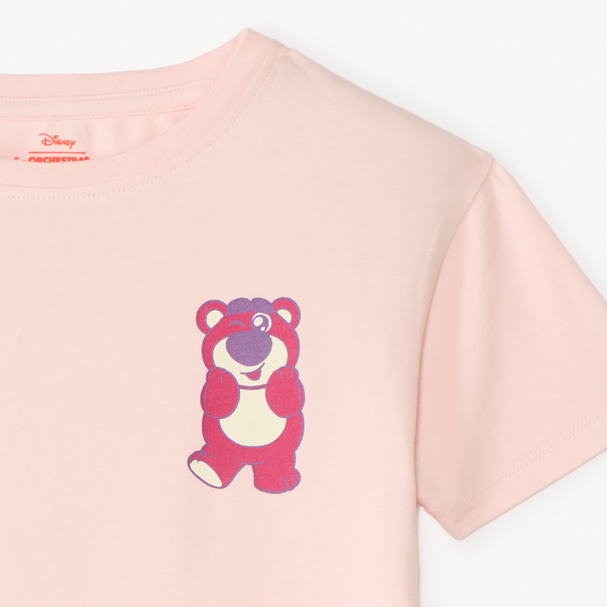 Camiseta de manga corta Lotso de Toy Story Disney para niña 