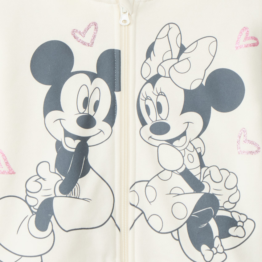 Cárdigan con capucha y mangas largas Minnie Disney para niña 