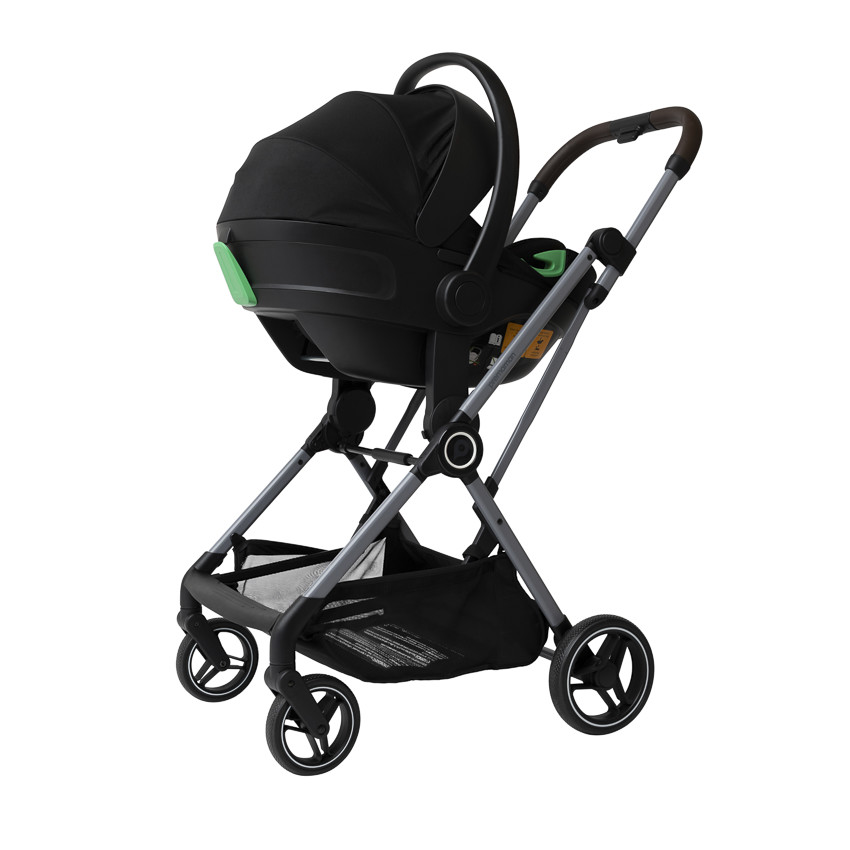 Adaptadores para silla de auto i-Prim para silla de paseo Flora negro 