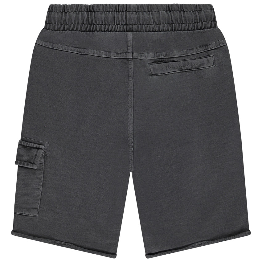 Bermudas de felpa efecto lavado para niño 