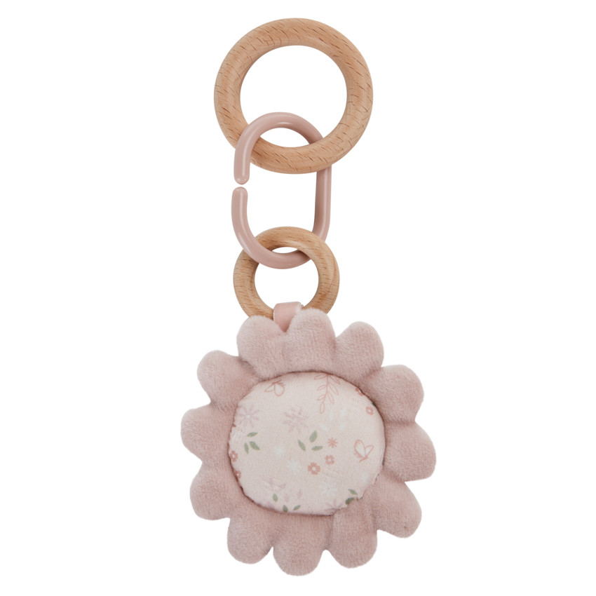 Set de 4 jouets pour arche Promenade Bucolique rose 