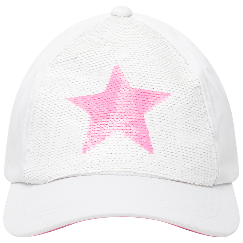 Gorra lentejuelas motivo estrella 