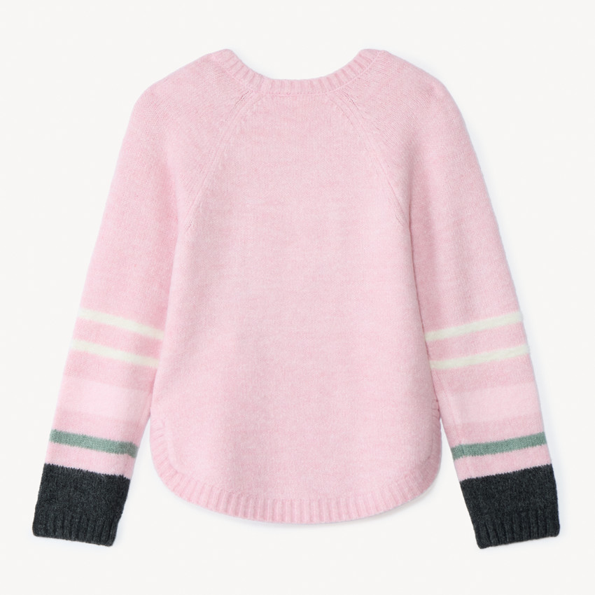 Pull manches longues tricot Minnie Disney pour fille  