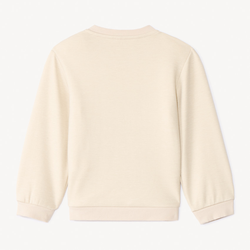 Sweat molleton avec broderie loop animal pour bébé garçon  