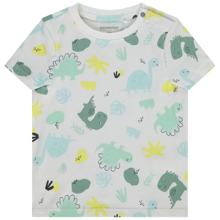Camiseta de manga corta con estampado de dinosaurios para bebé niño  Additional Camiseta de manga corta con estampado de dinosaurios para bebé niño