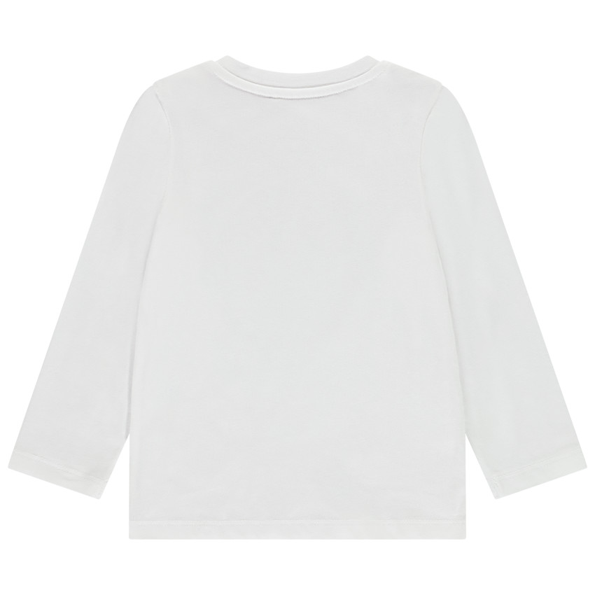 Camiseta de manga larga con estampado "Super Copain" para bebé niño 