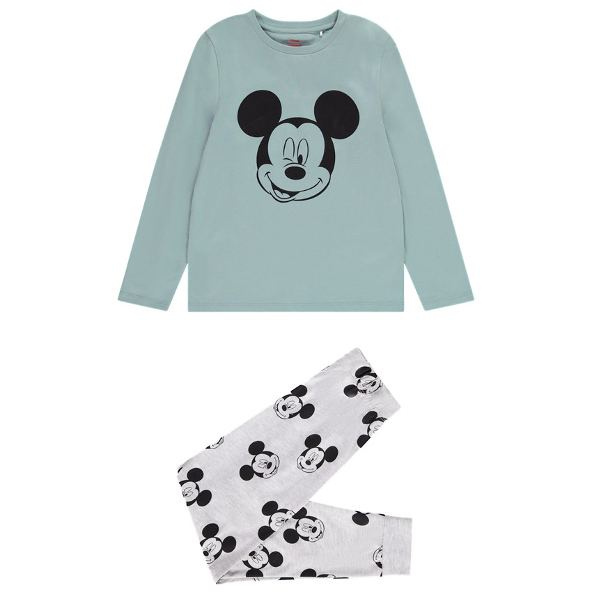 Pijama de 2 piezas de jersey Mickey Disney para niño 