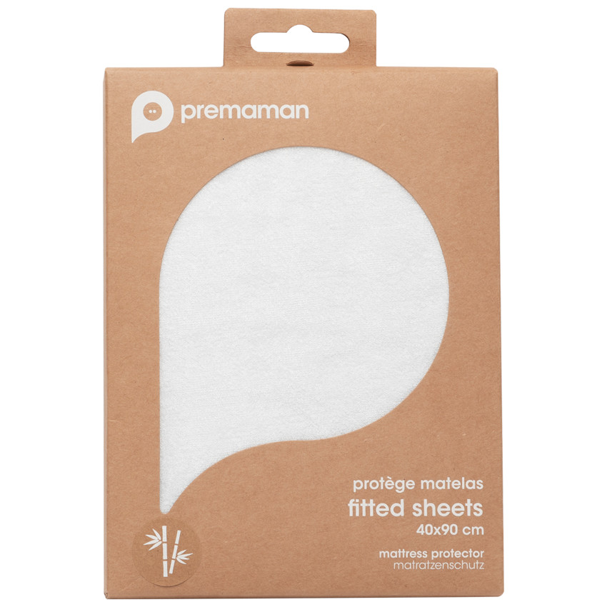 Funda de colchón de rizo 40x90 cm para cuna 