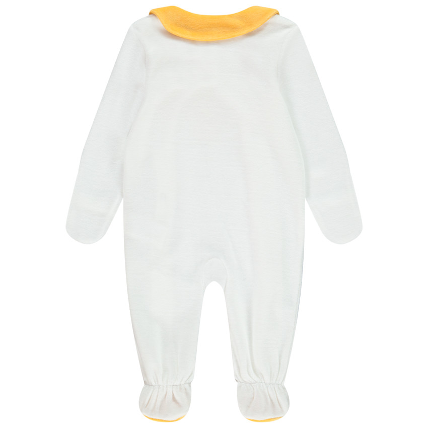 Pelele de terciopelo con bordado de luna para bebé niña 