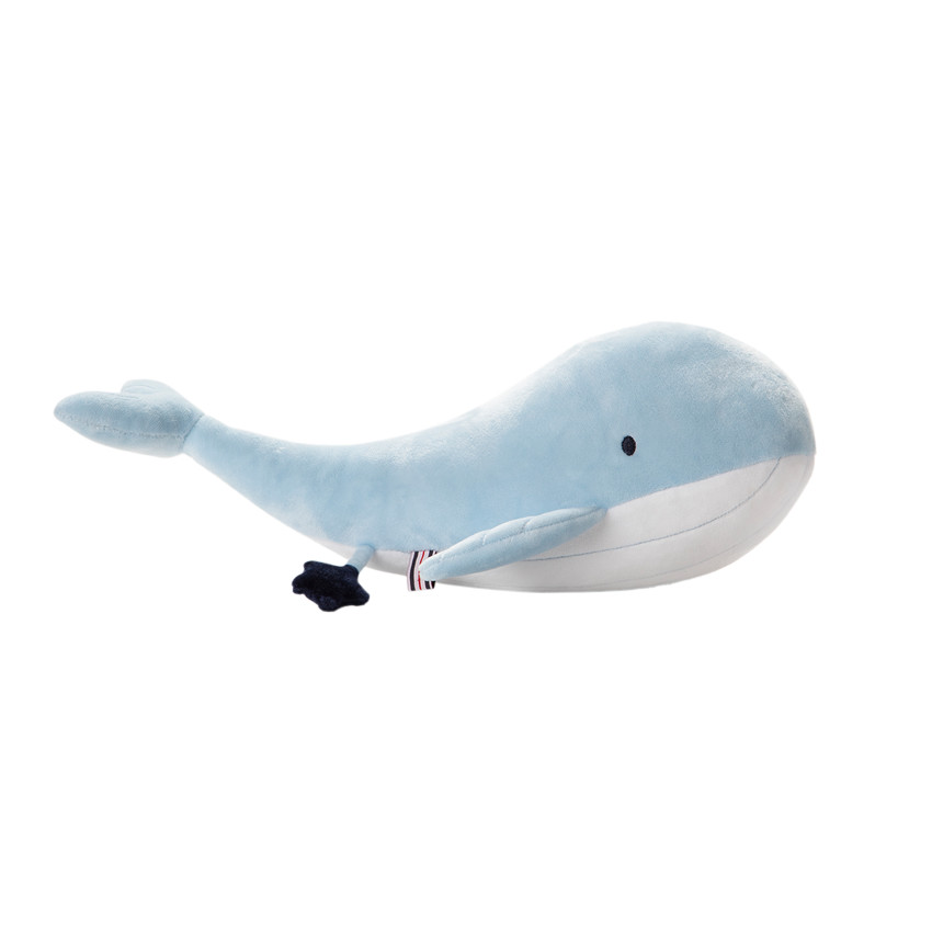 Peluche ballena en poliéster 