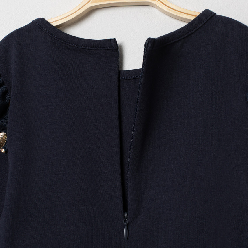 Robe manches longues effet 2 en 1 à imprimé Mickey Disney 