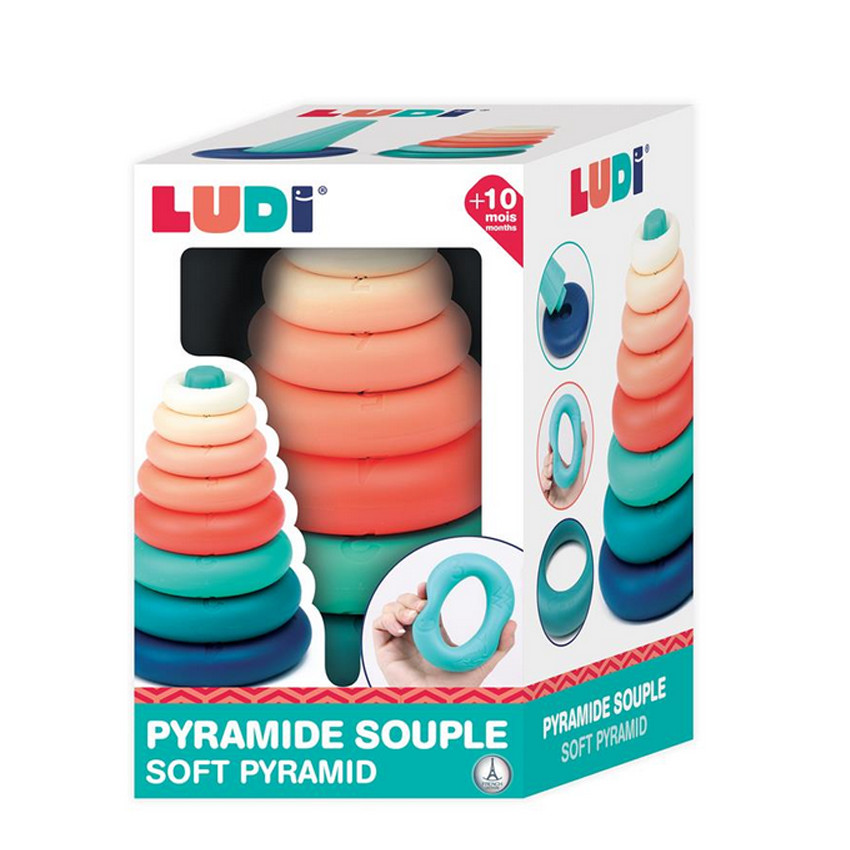 Jeu de formes pyramide à empiler 