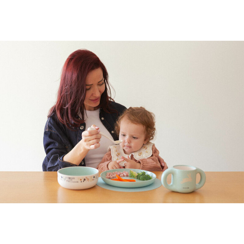 Set de comida Booo azul 