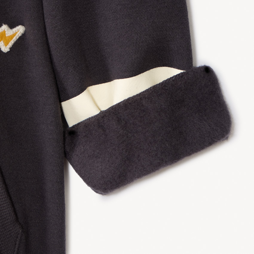 Sweat molleton Cars Disney + poche pour bébé garçon  