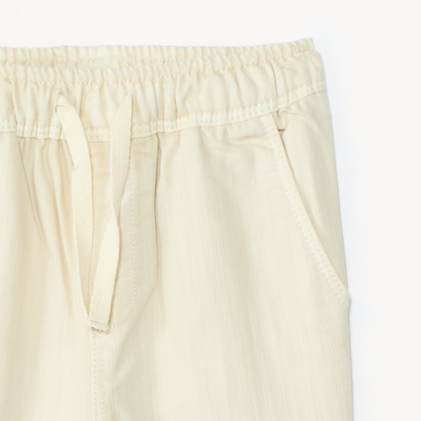 Jean recto con forro micropolar para bebé niño 