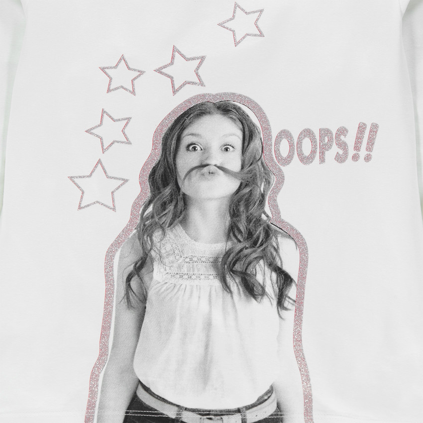 Camiseta manga larga con estampado Disney 