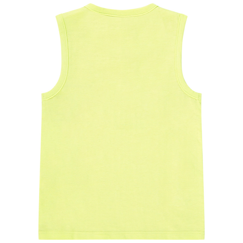 Débardeur en maille print à rayures pour bébé garçon 