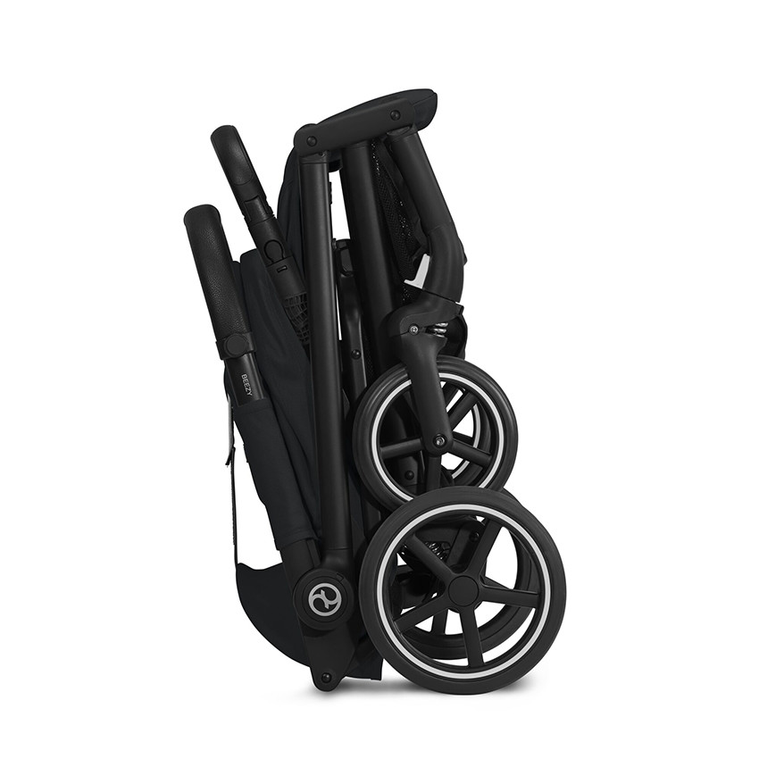 Silla de paseo compacta Beezy 2024 Black/ Magic Black 