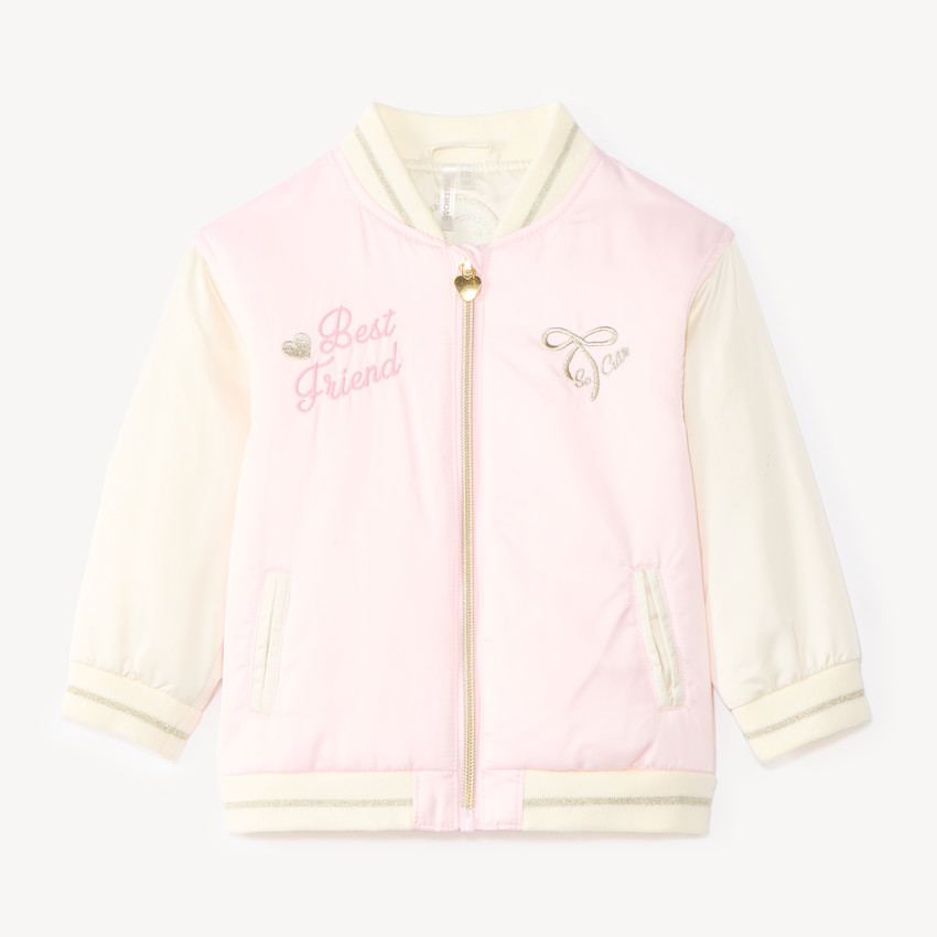 Chaqueta teddy para bebé niña 