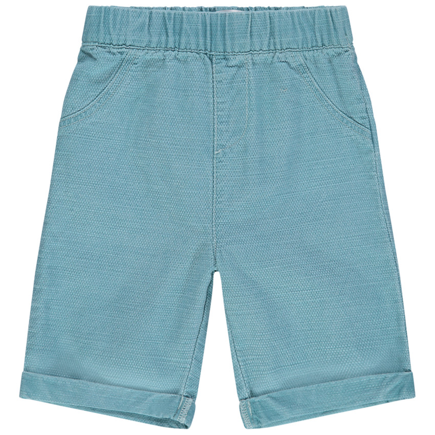 Bermudas de punto con cintura elástica  Additional Bermudas de punto con cintura elástica