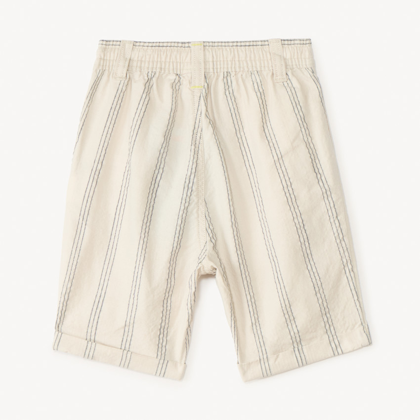 Bermudas de tela a rayas para niño bebé 