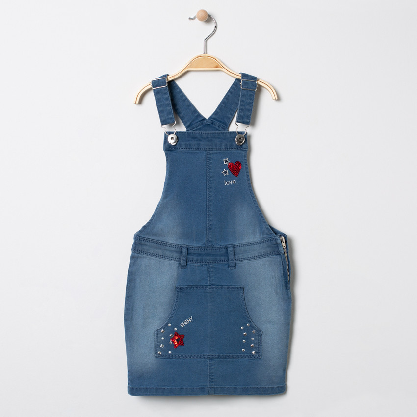 Pichi vaquero detalles con lentejuelas  Additional Pichi vaquero detalles con lentejuelas