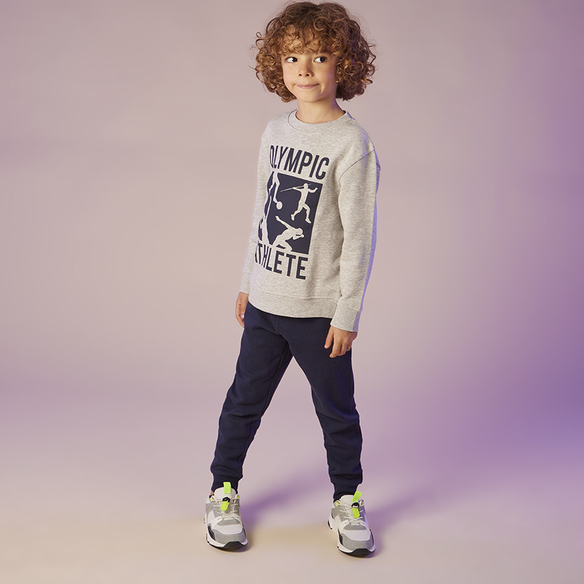 Conjunto jogging print Olympic Athlete para nino Orchestra