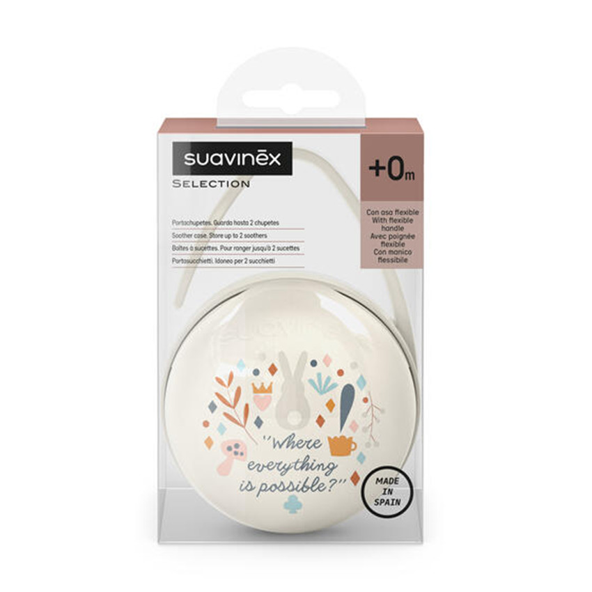 Cajita portachupetes dúo Wonderland Marfil 