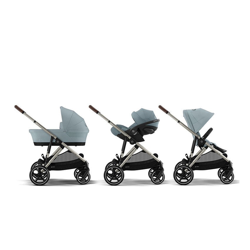 Silla de paseo con cesta Gazelle S Taupe/Stormy blue  Additional Silla de paseo con cesta Gazelle S Taupe/Stormy blue