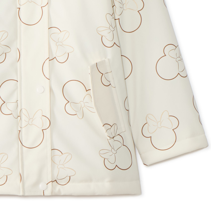 Parka para niña con diseño de Minnie Disney y capucha divertida. 