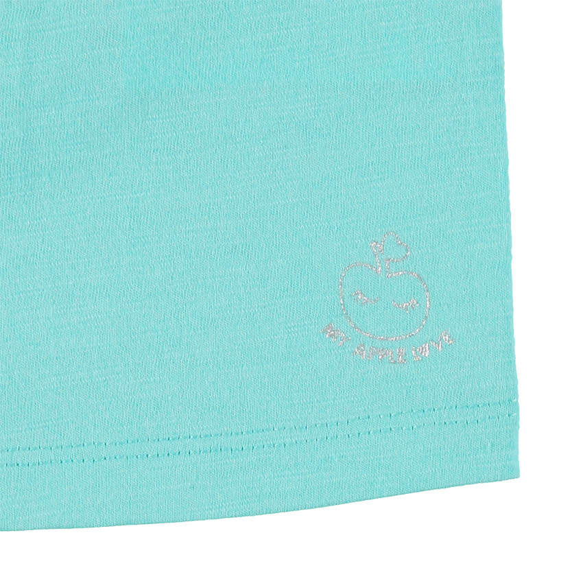 Juego de 3 camisetas lisas de tirantes finos de algodón orgánico 