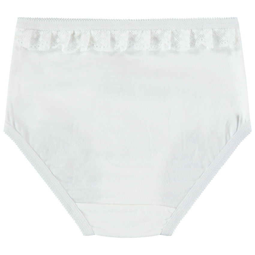 Pack de 2 shorties de algodón con lazo y detalles brillantes 