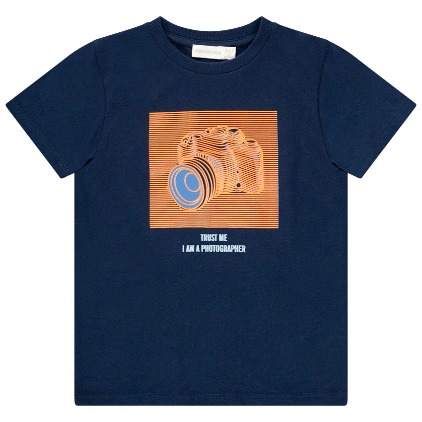 Camiseta manga corta efecto 3D 