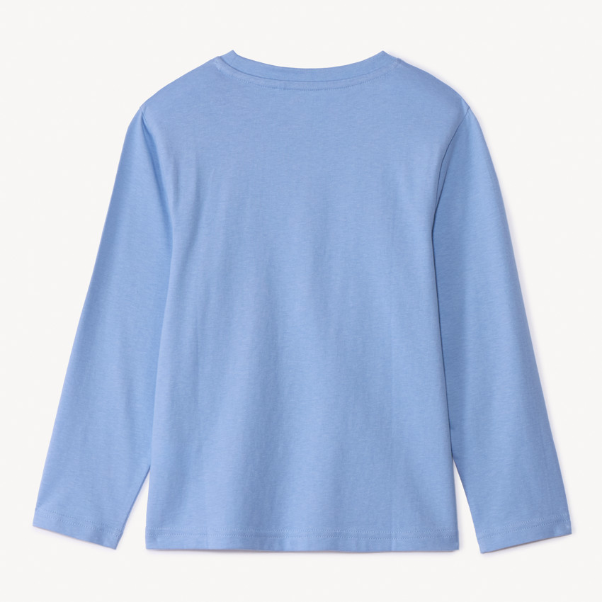 Camiseta de manga larga con estampado fantasía para niño 