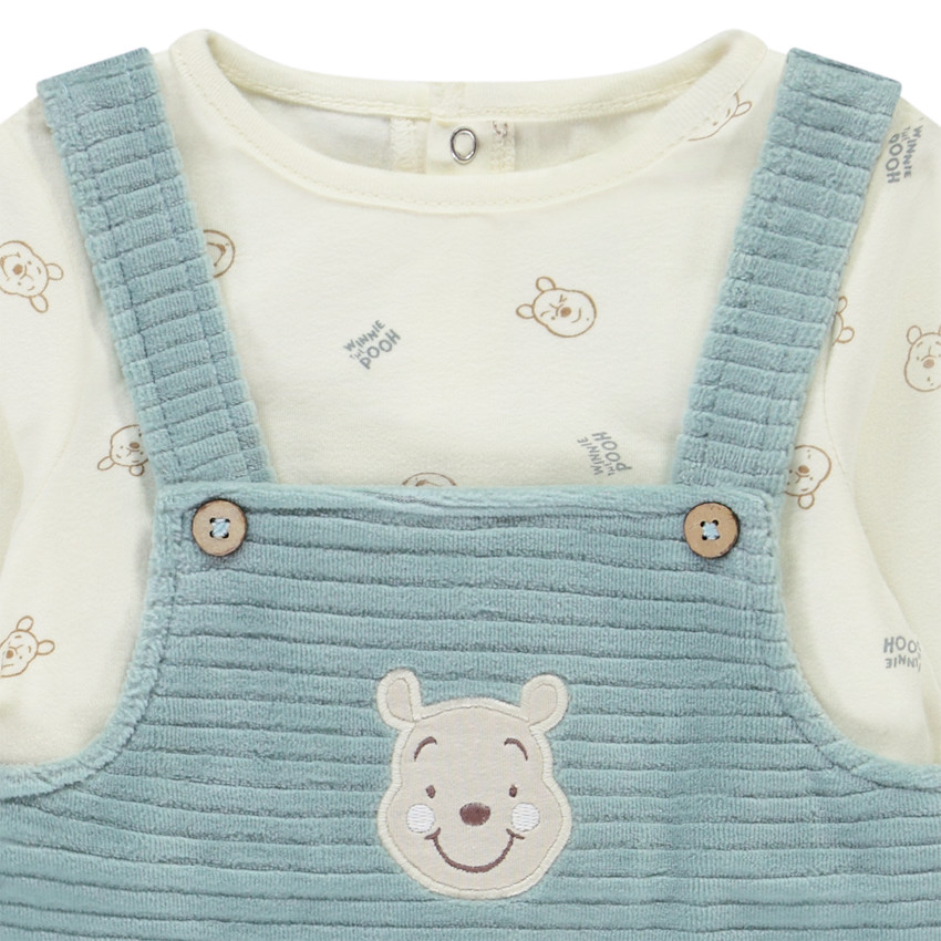 Pelele efecto 2 en 1 Winnie Disney para bebé niño 