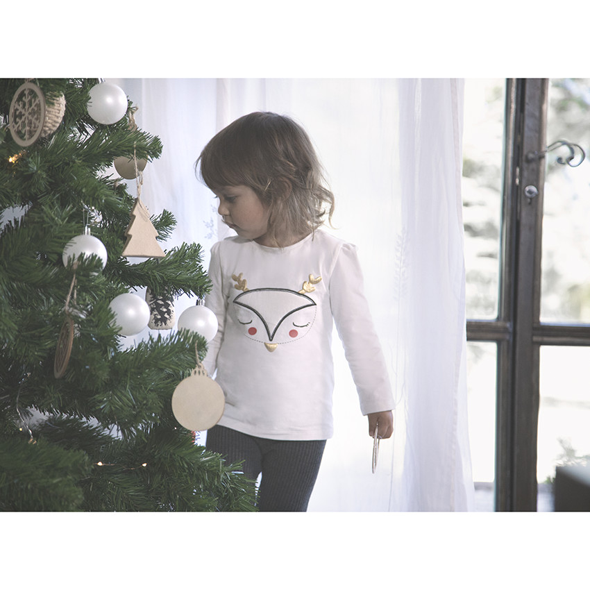 Camiseta manga larga motivo reno 