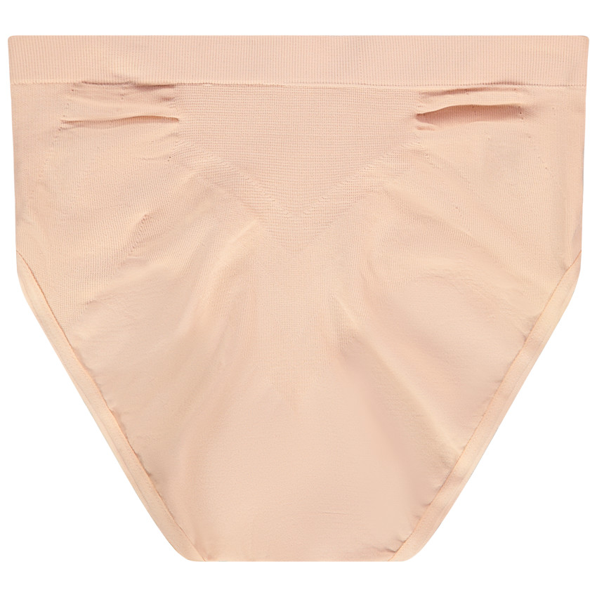 Pantalones de embarazo de tiro alto sin costuras en microfibra 