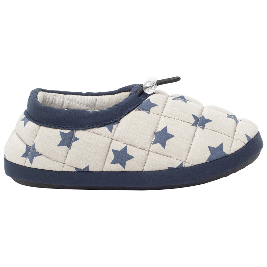 Chaussons bajos elásticos efecto acolchado e impresión de estrellas "all-over" para niño 